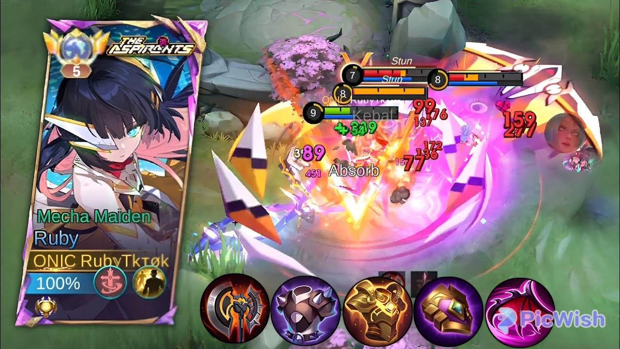 Set Emblem Dan Build Ruby Untuk Main Di Rank Immortal!! Auto Jago