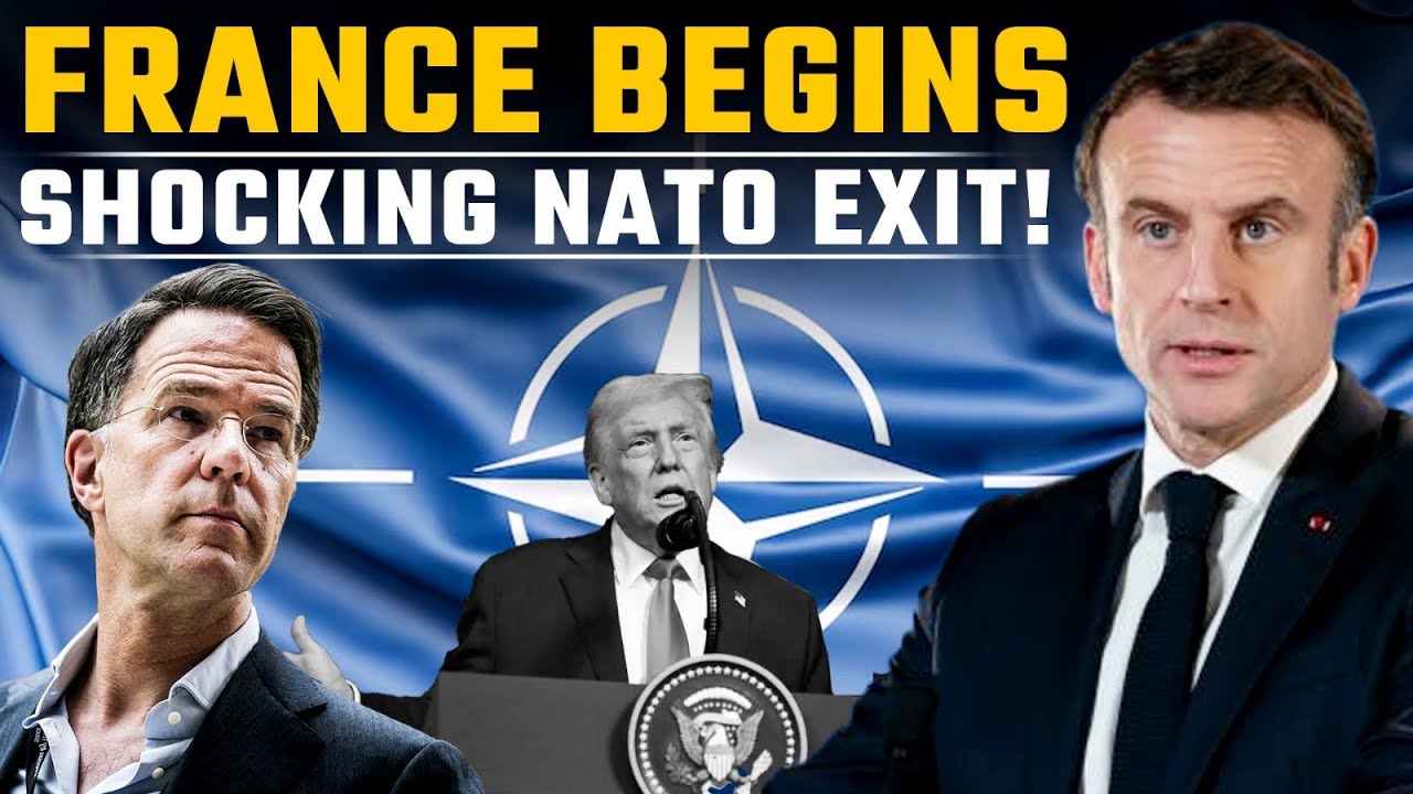 Франция намерена выйти из НАТО на фоне конфликта между США и Европой!
