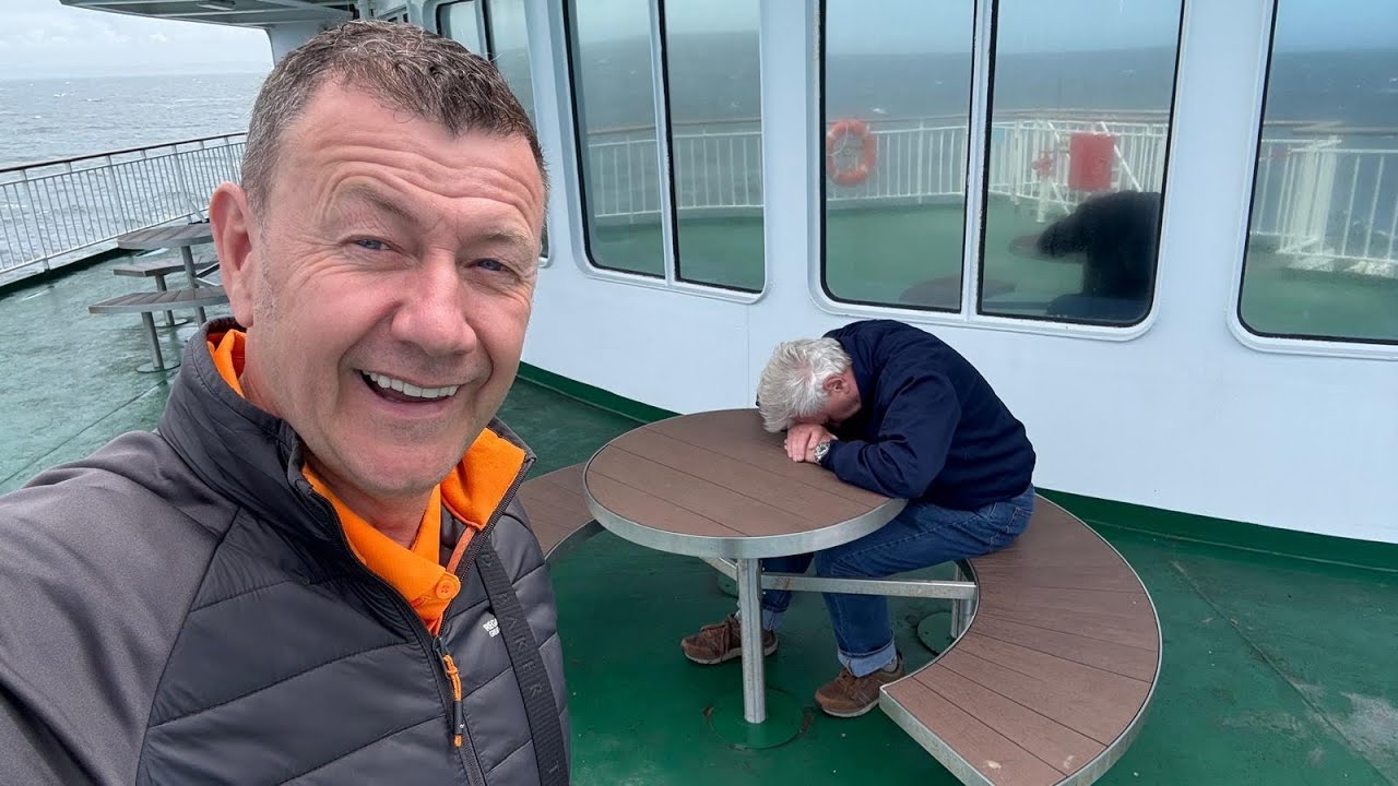 SEASICK! 🤢 Leaving the UK is NOT plain sailing! France 2025. Episode 1.