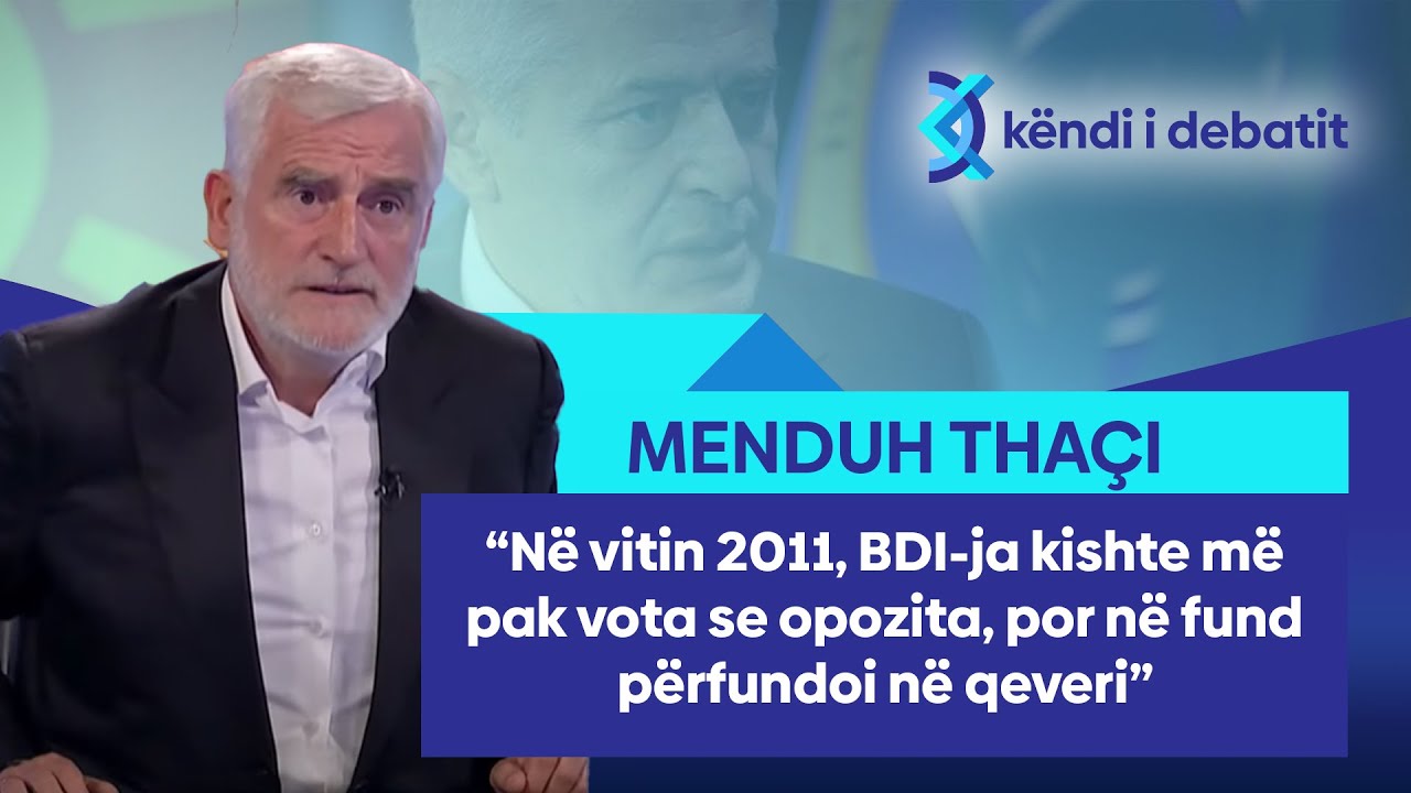 Thaçi: Në vitin 2011, BDI-ja kishte më pak vota se opozita, por në fund përfundoi në qeveri