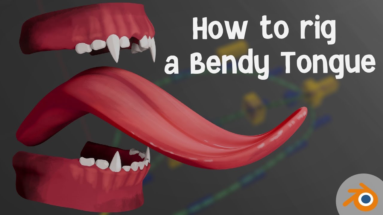 How to Rig a Tongue in Blender | Intermediate Tutorial