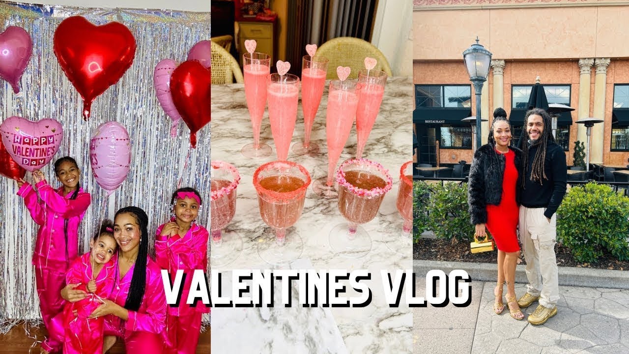 VALENTINES DAY VLOG | MOMMY DAUGHTER GALENTINES PARTY | DATE DAY #fyp #familyvlog #familychannel