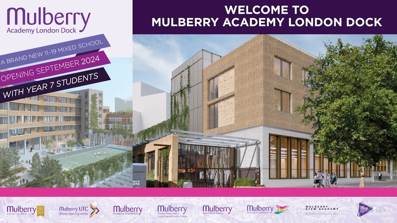 Mulberry Academy London Dock - Promo 2023
