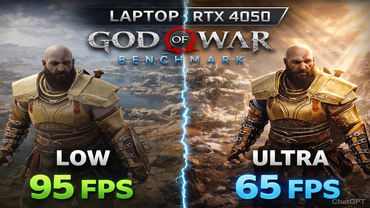 God of War Ragnarok : Low vs Medium vs High vs Ultra | Laptop Performance Test