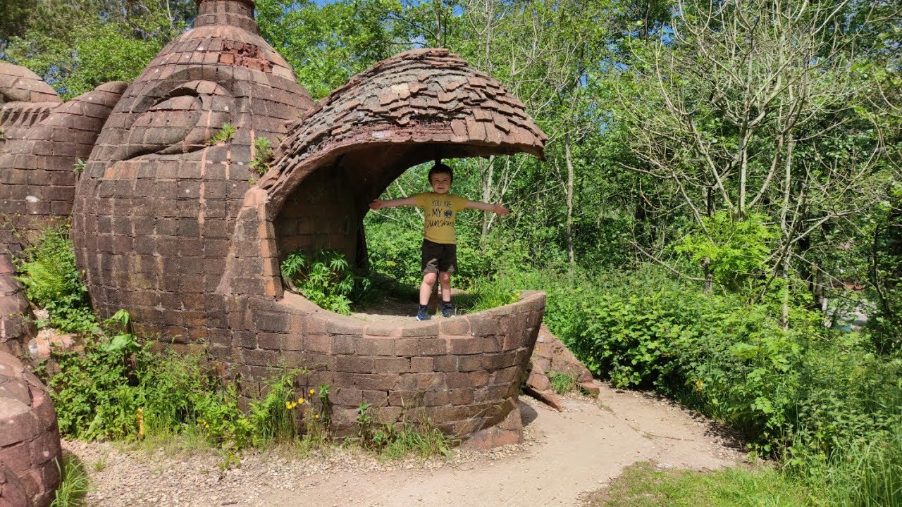 Hunting For The Dragon At Ebbw Vale Garden Festival Lakes.