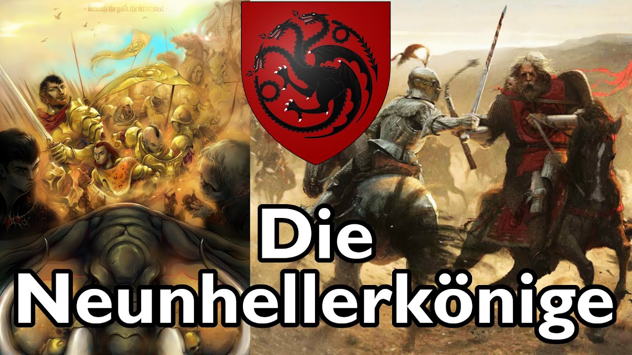 Die NEUNHELLERKÖNIGE und die 5. SCHWARZFEUERREBELLION | Game of Thrones Lore
