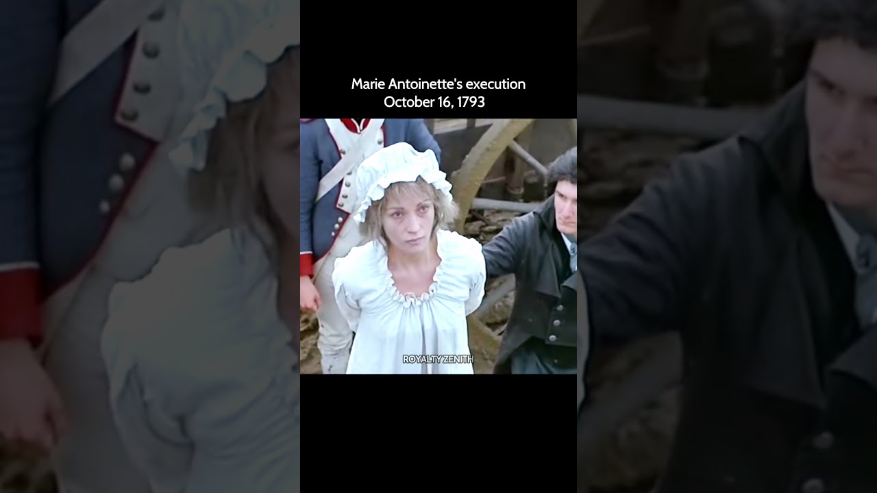 Marie Antoinette's execution #history #viral #shorts #royal #marieantoinette #queen #royalty