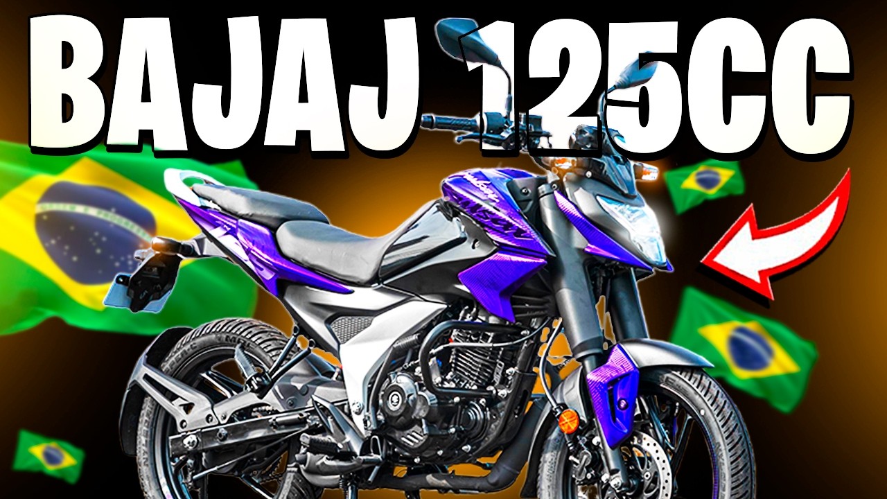 Nova N125 Bajaj 2025!🚀Tudo Sobre a Moto Que Vai DOMINAR o Brasil! N125 Bajaj
