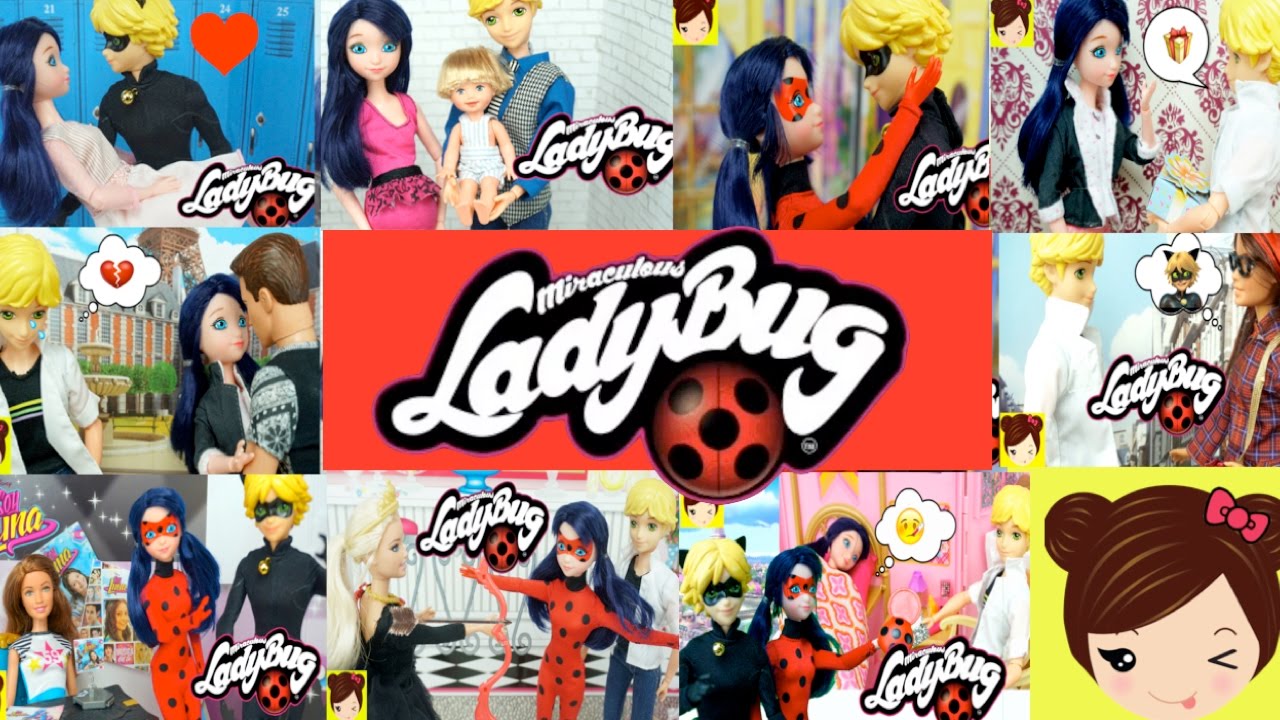 Recopilacion de TODOS los Episodios de Ladybug y Cat Noir con Muñecas - Los Juguetes de Titi