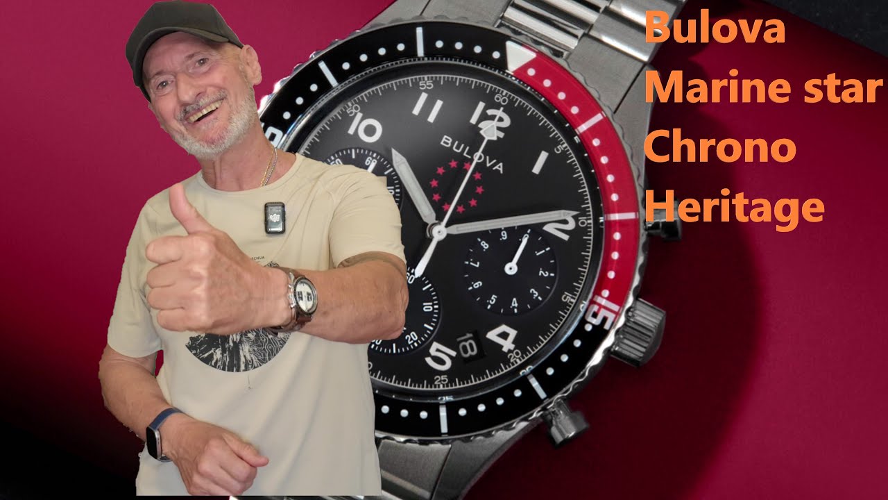 Bulova Marine Star Chrono Heritage: Un Tuffo nel Passato che Ricorda i Leggendari Cairelli?🤔