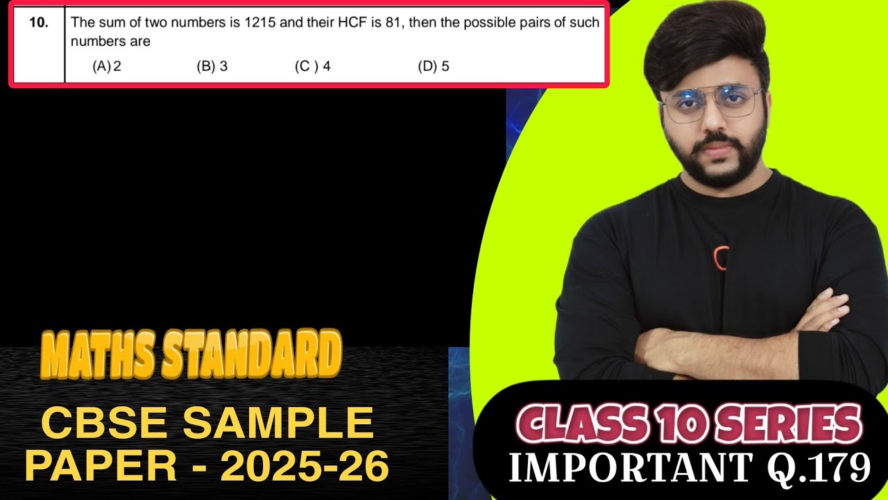 The sum of two numbers is 1215 and their HCF is 81, then the possible pairs of such numbers are