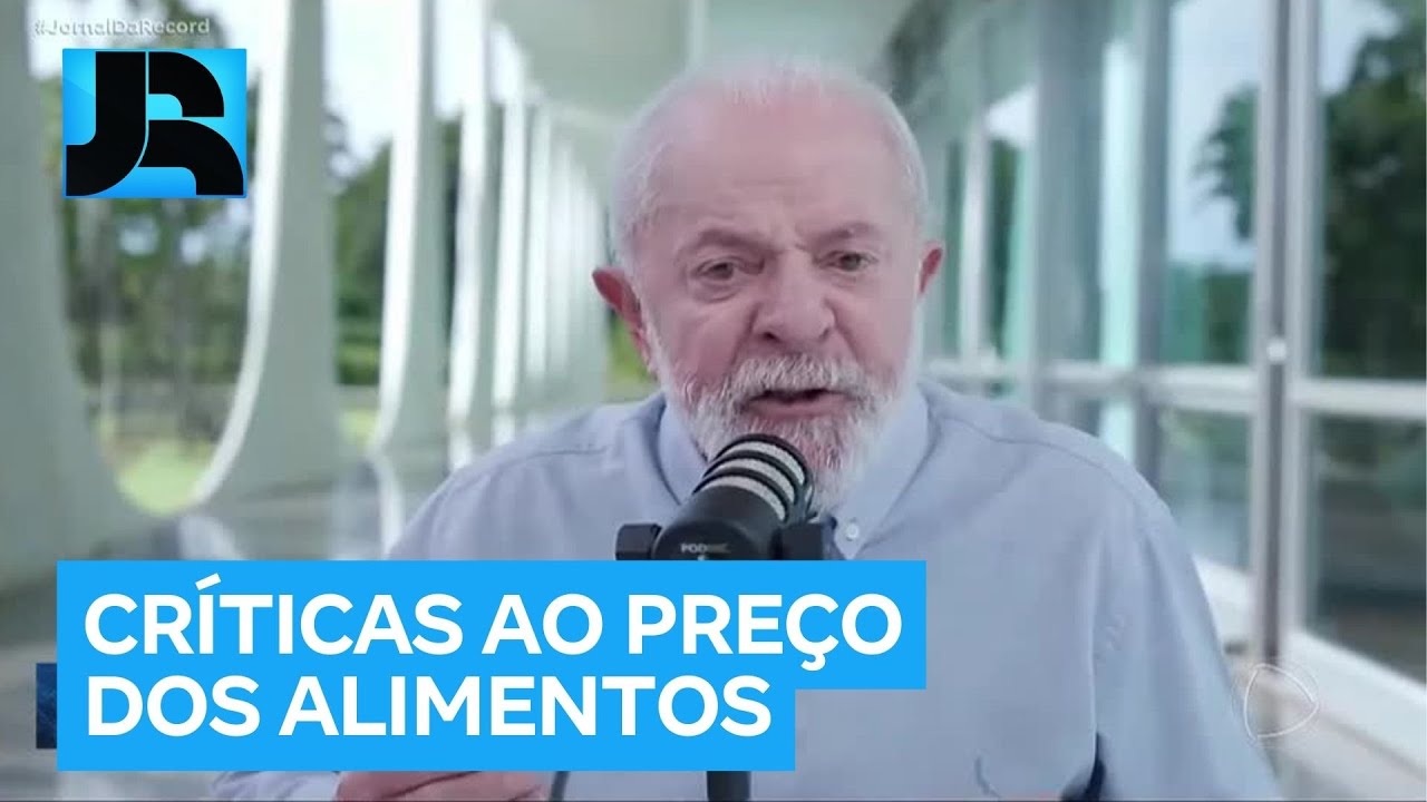 Lula critica pre&ccedil;o do ovo e chama de &lsquo;grave&rsquo; as acusa&ccedil;&otilde;es contra Jair Bolsonaro