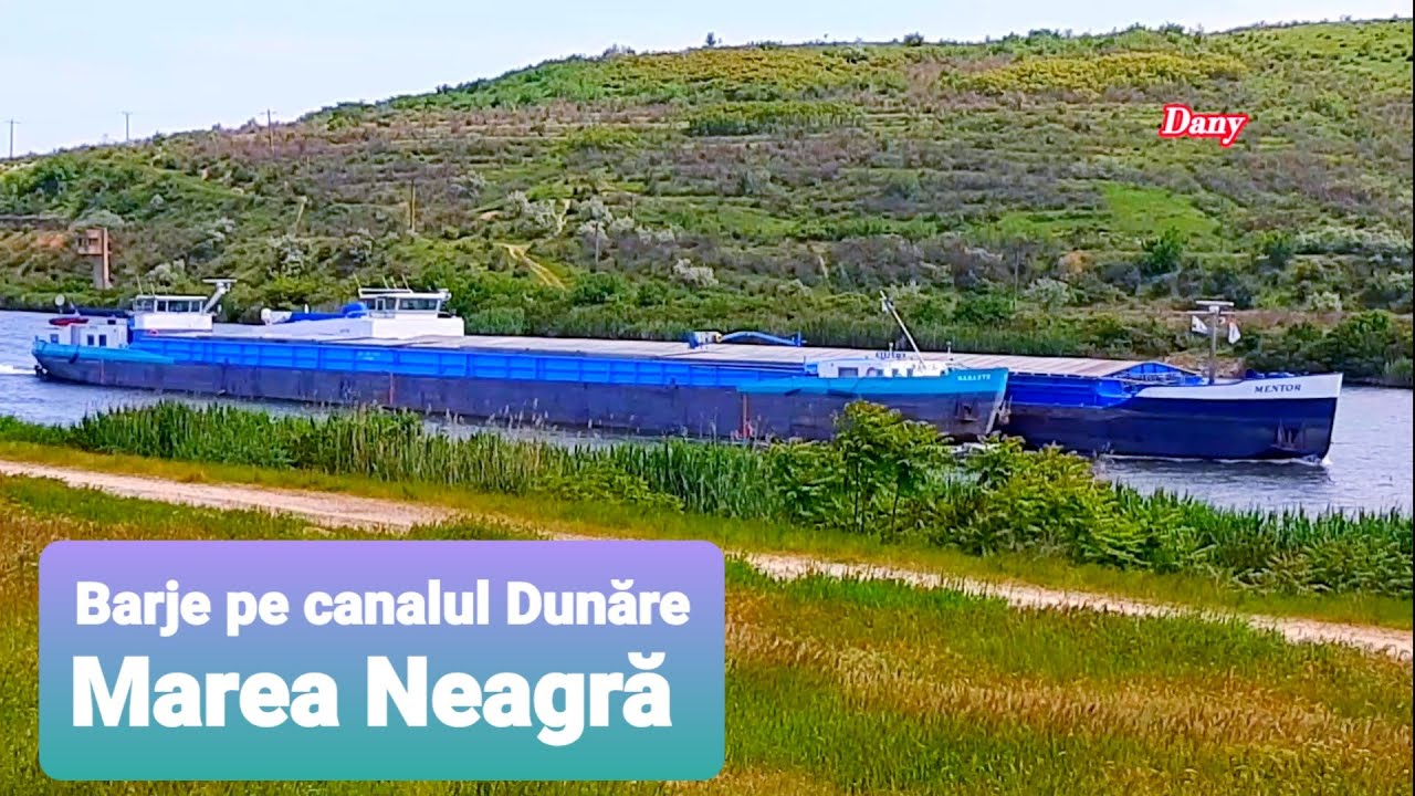 Barje pe canalul Dunare Marea Neagra (2024)