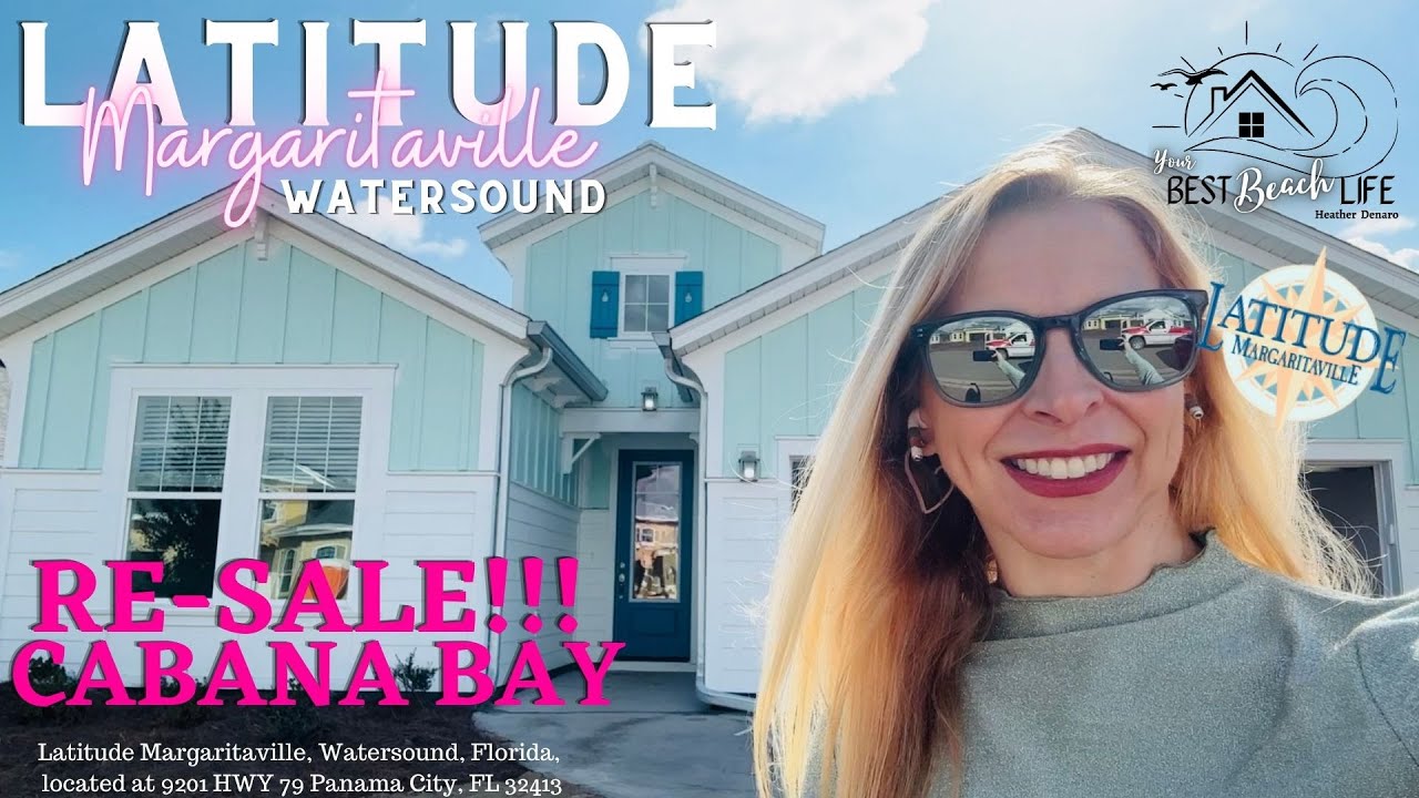 reSALE Cabana Bay-BACK ON MARKET🏖️Latitude Margaritaville~55+ Community Panama City Beach Fl🏝️