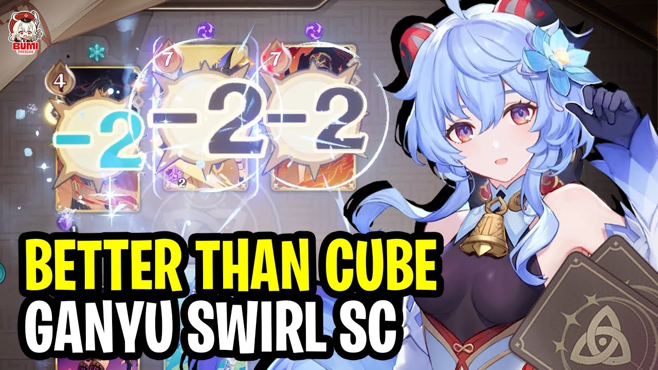 AOE DMG is Good! Ganyu Swirl SC.. | Genshin TCG