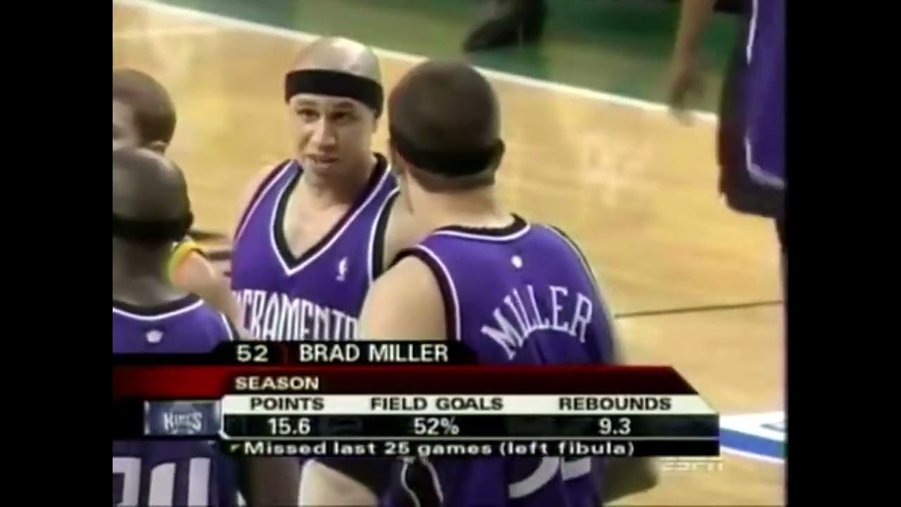 2005 NBA WCR1 Game 1 Sacramento Kings @ Seattle Sonics - 2005/04/23 (Allen 28p; Stojakovic 24p)