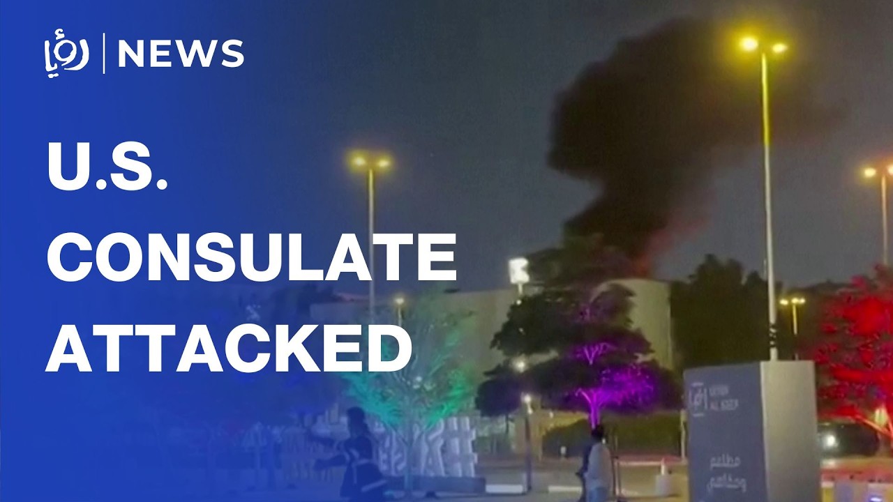 Iranian drone hits US consulate in Dubai