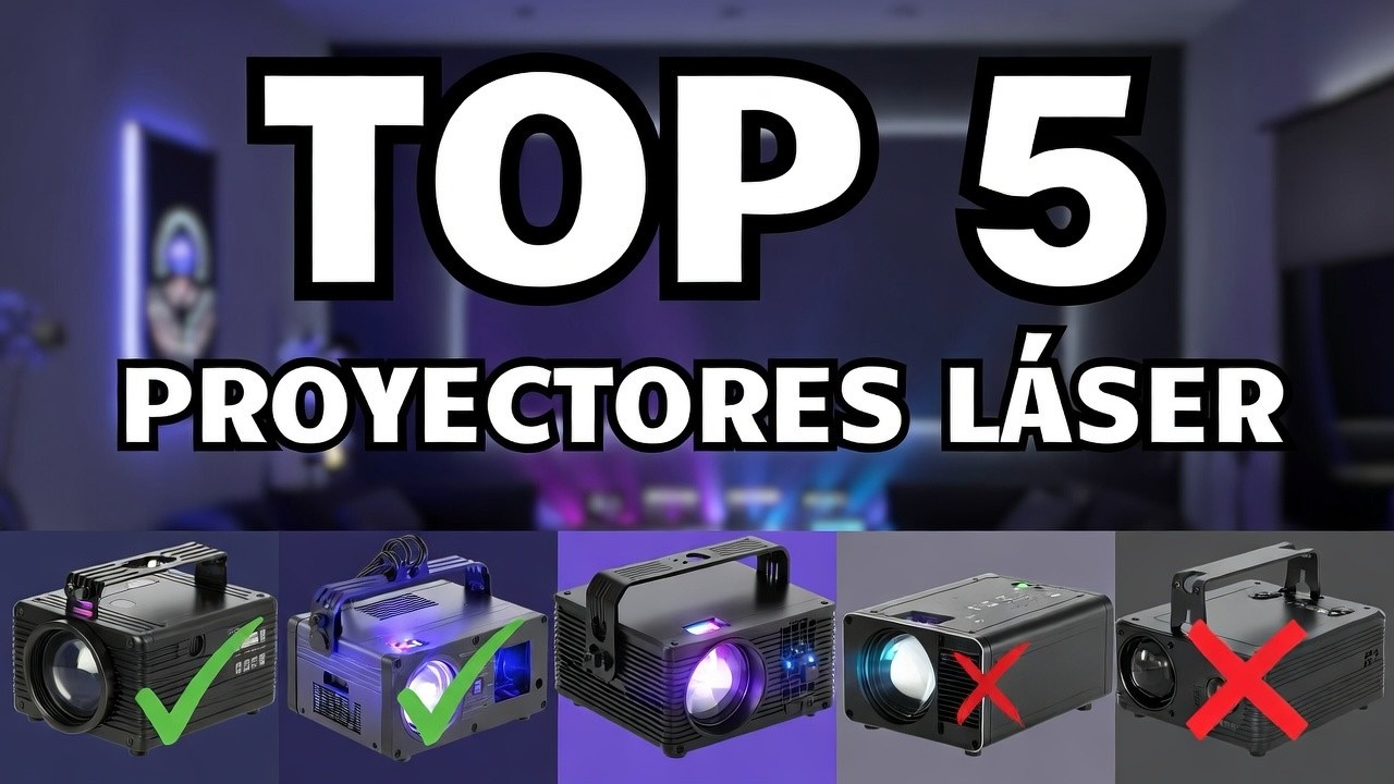 ¿Qué Proyector Comprar en 2026? 🔥 Los 5 MEJORES Proyectores Portátiles 4K | Guía Completa