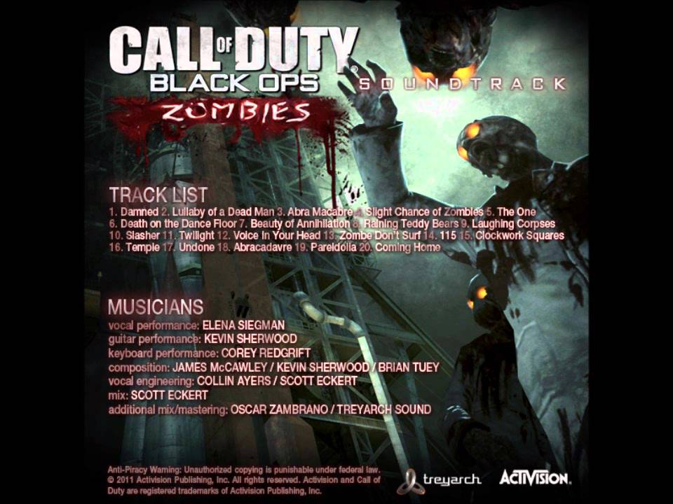 5. The One - Treyarch Sound (Call of Duty Black Ops)