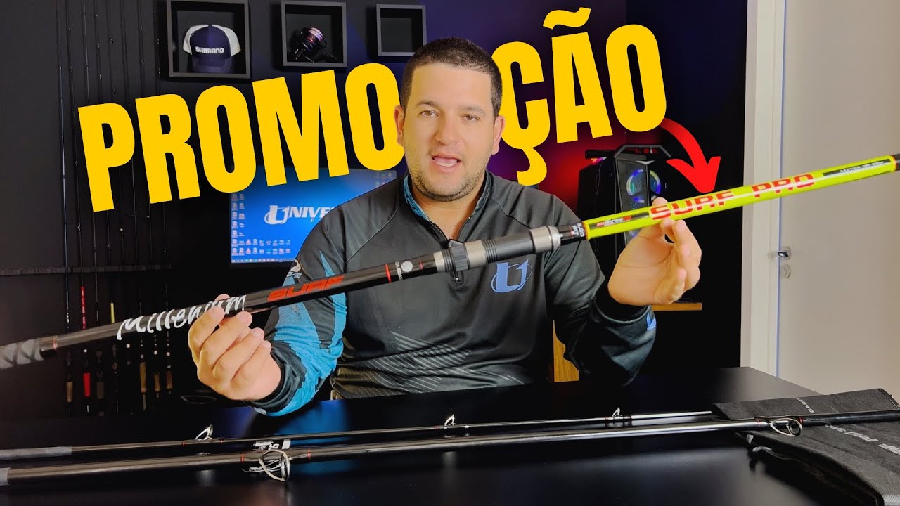 ESSA VARA VAI TE SURPREENDER! Vara SURF PRO Ponta Híbrida, A MAIS BARATA DO MERCADO!