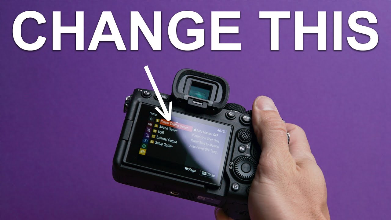 Sony A7IV ИЗМЕНИТЕ эти настройки ПЕРВАЯ часть 1