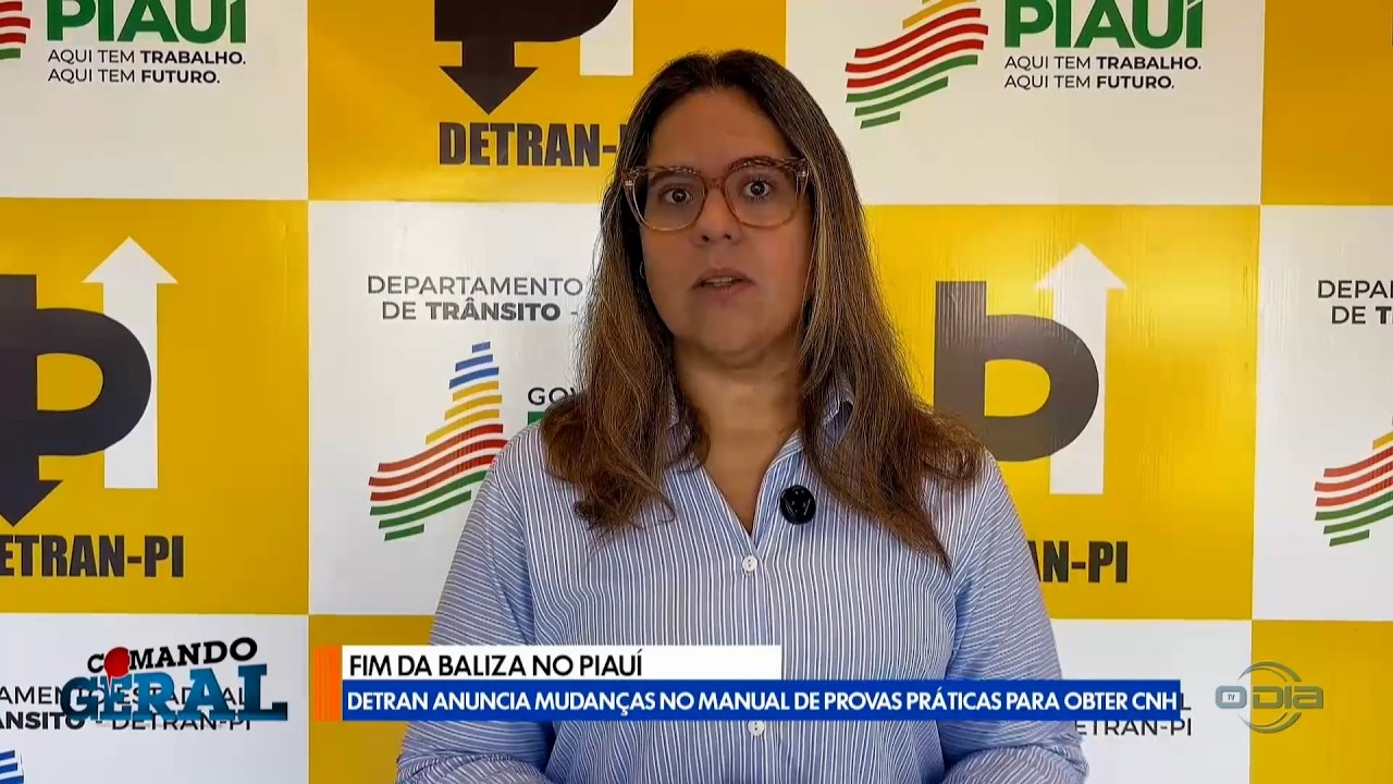 Fima da baliza no Piauí: DETRAN anuncia mudanças no manual de provas práticas 11 02 2026