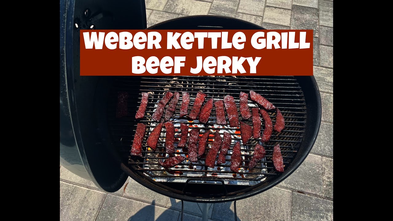 Weber Kettle Beef Jerky
