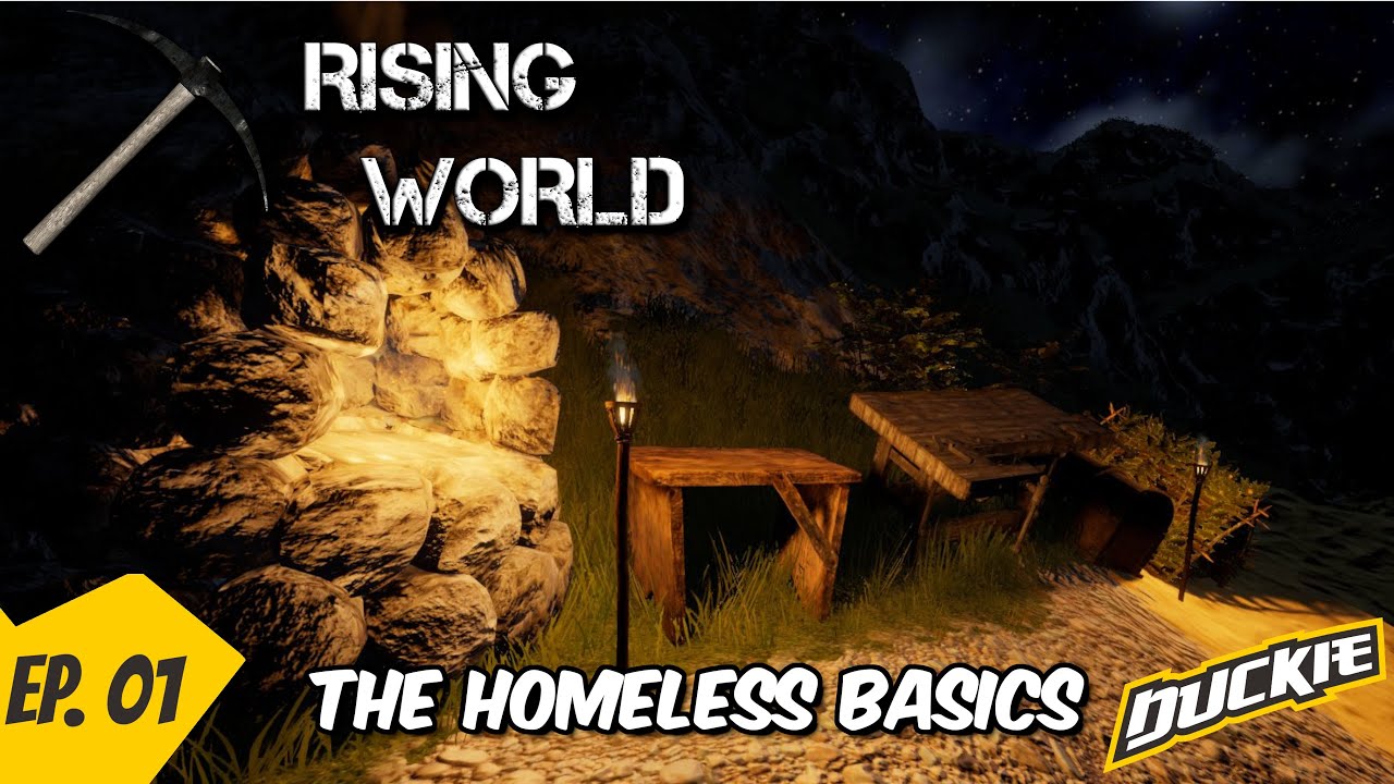 Starter Basics | Rising World | Animal Update | Ep01