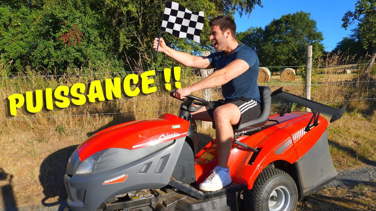 Le MEILLEUR tracteur tondeuse : VRAIMENT ? (colombia)