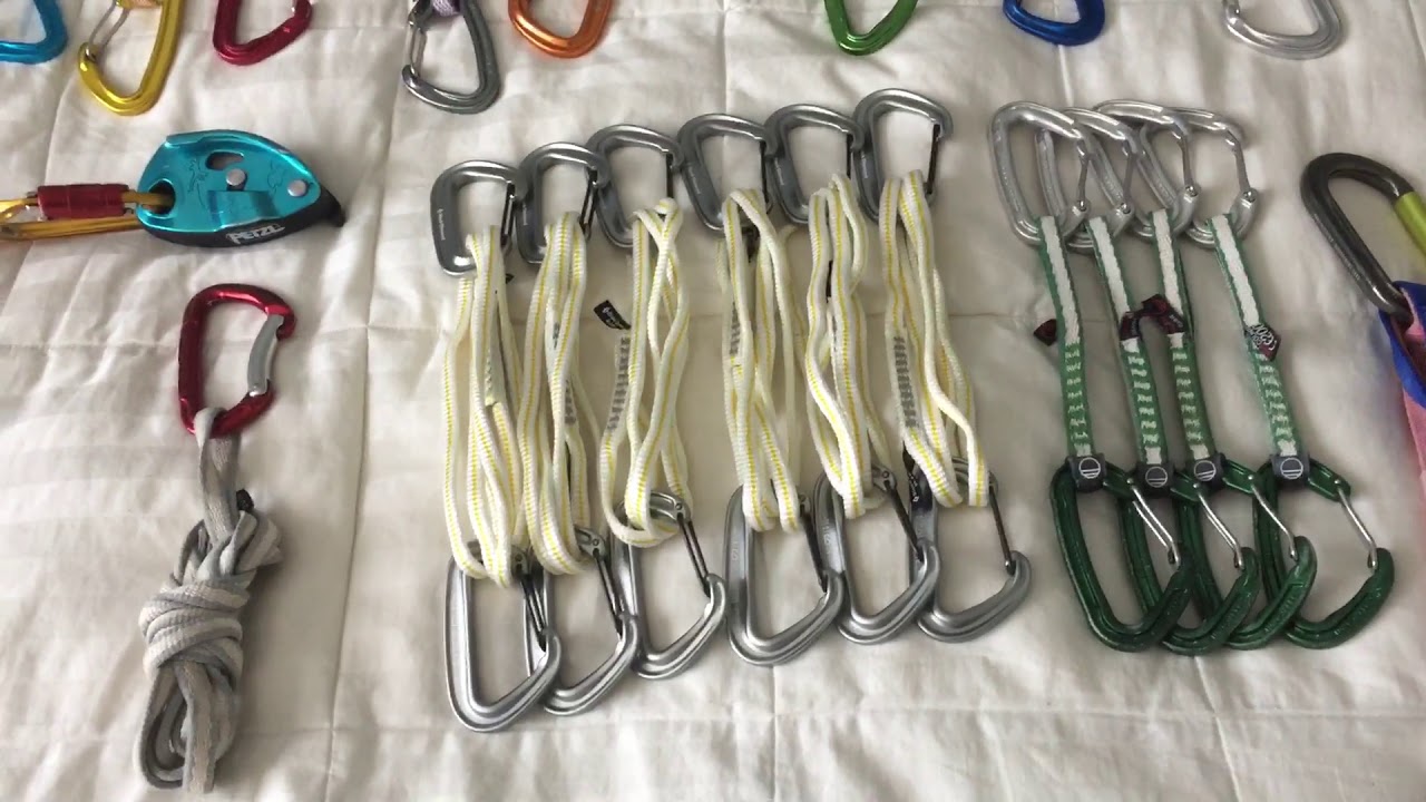 The new and improved trad rack