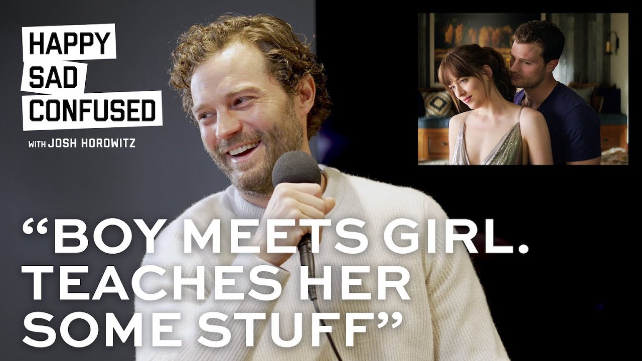 Jamie Dornan summarizes 50 SHADES movies in less than 30 seconds