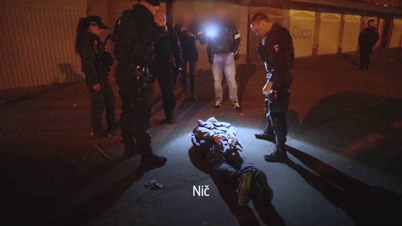 Zatknutie zlodeja s atrapou zbraňe -  V CENTRE DIANIA