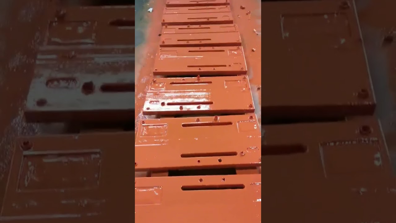 Polyurea Spray Test on Steel Plate #polyurea