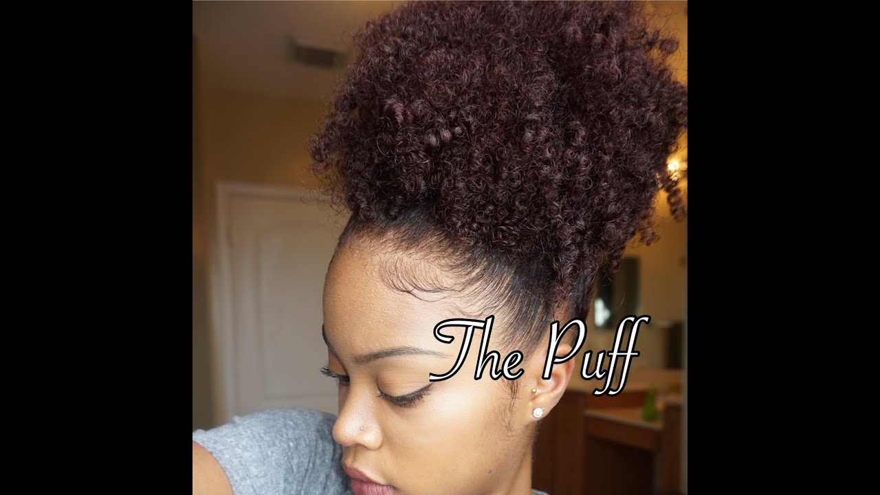 Curly High Puff & Side Puff How-To