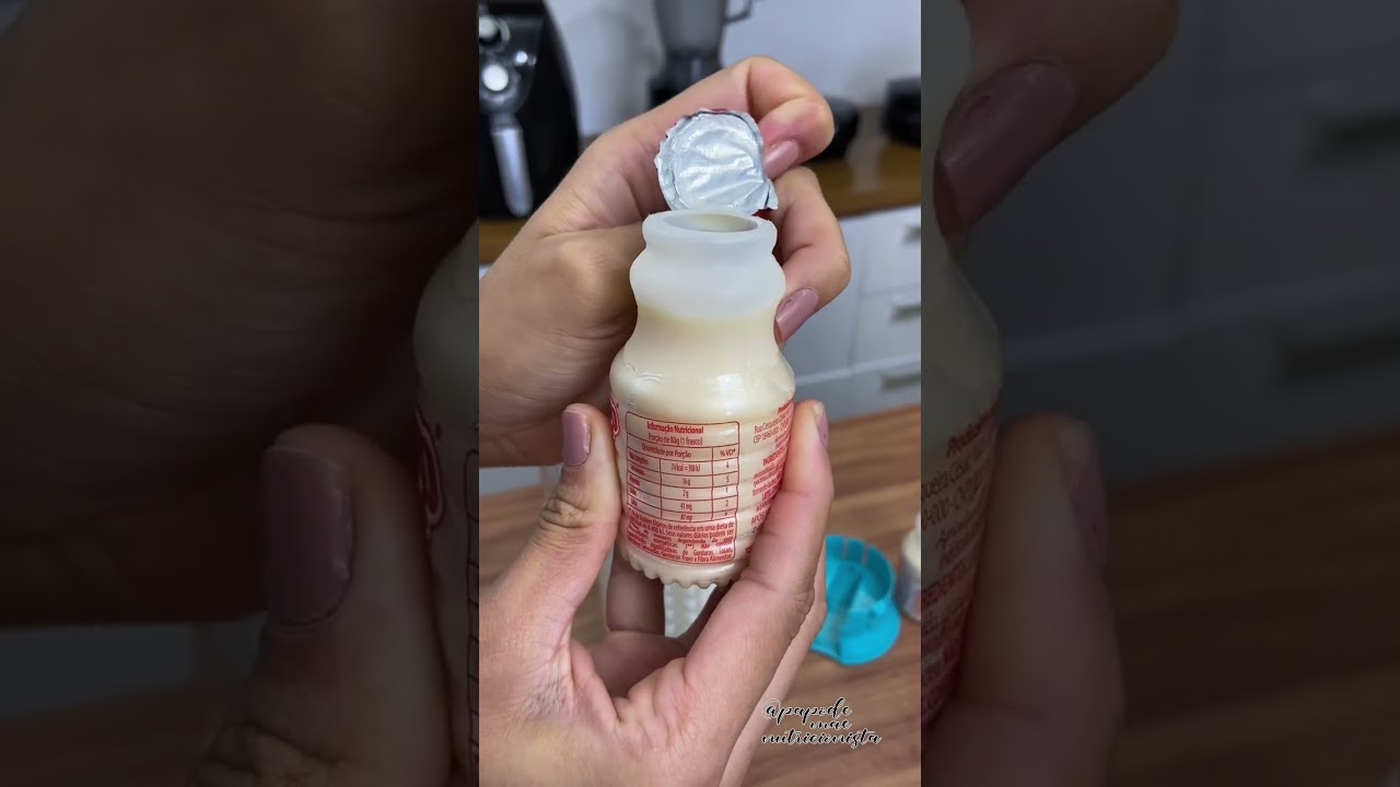 LEITE FERMENTADO CASEIRO - tipo yakult