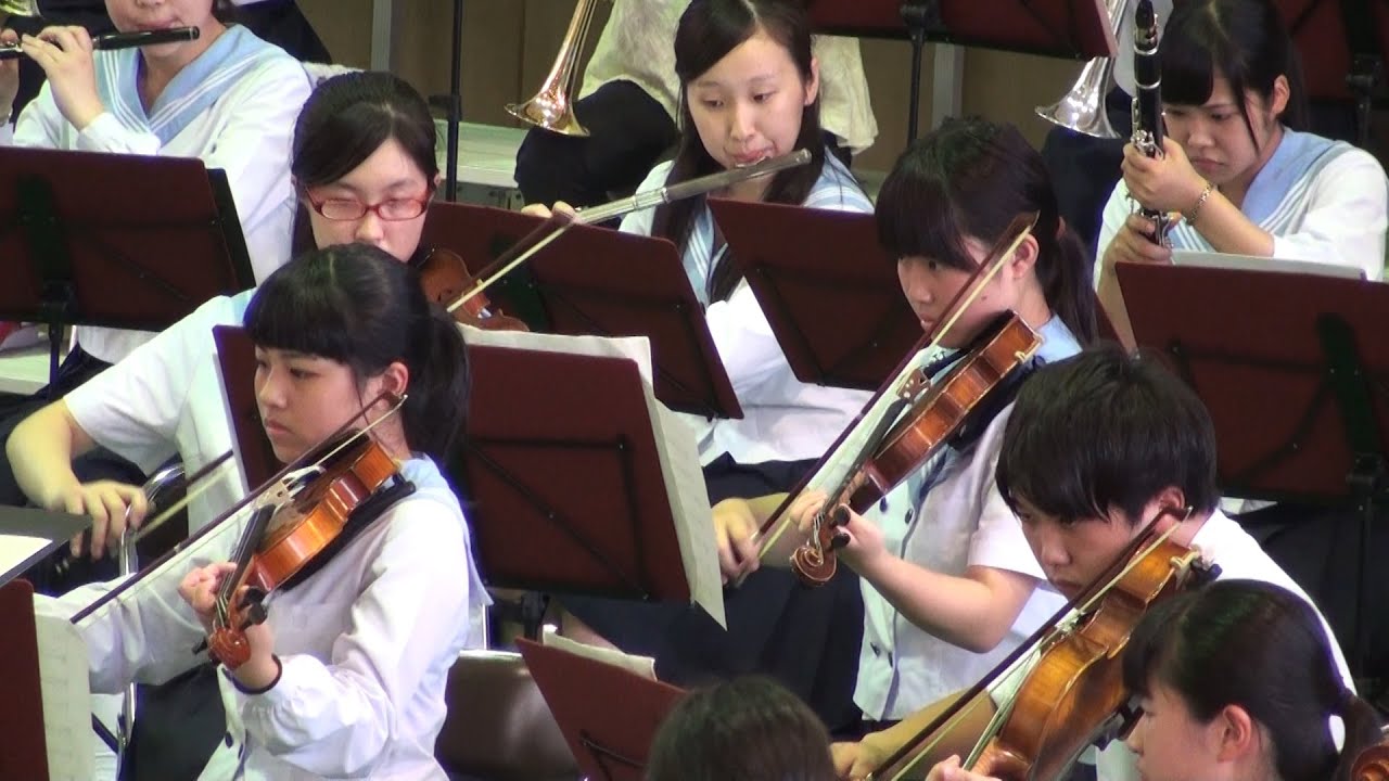 心をこめて届ける音楽 大分県立芸術緑丘高校 巡回演奏会2016