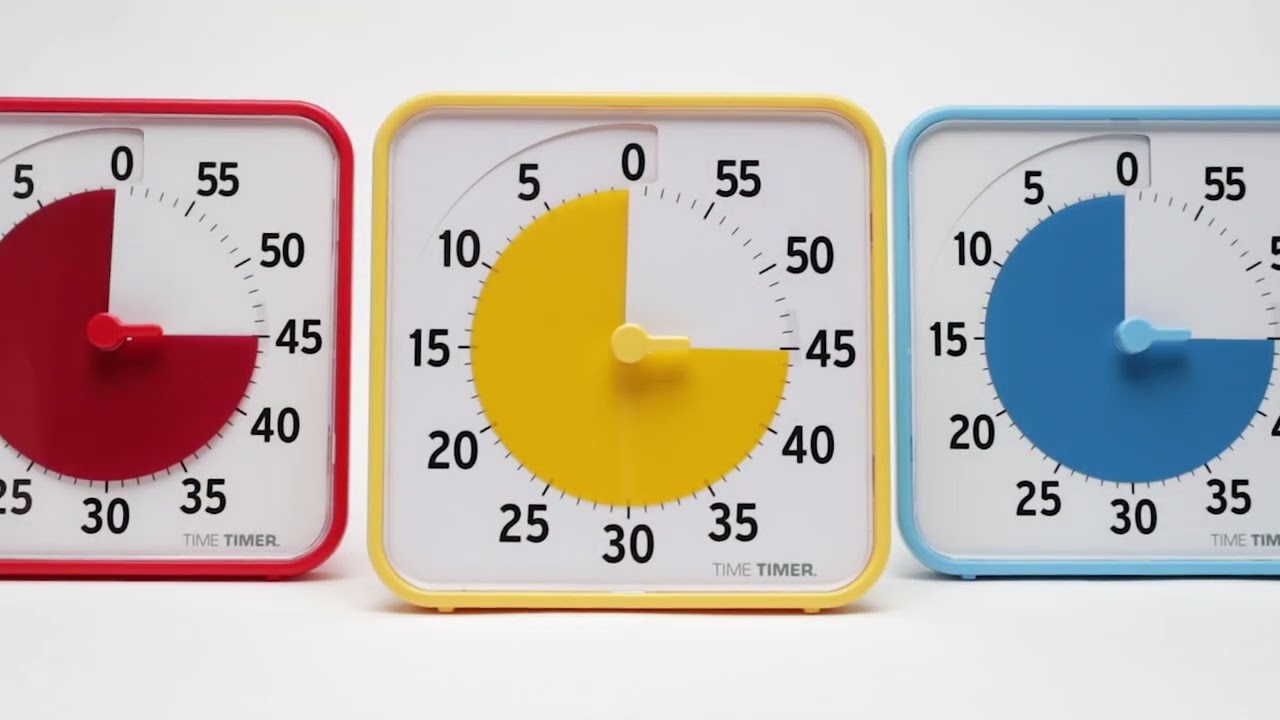 Classroom Management Made Easy: Time Timer&reg; Original 8&rdquo; Learning Center Set