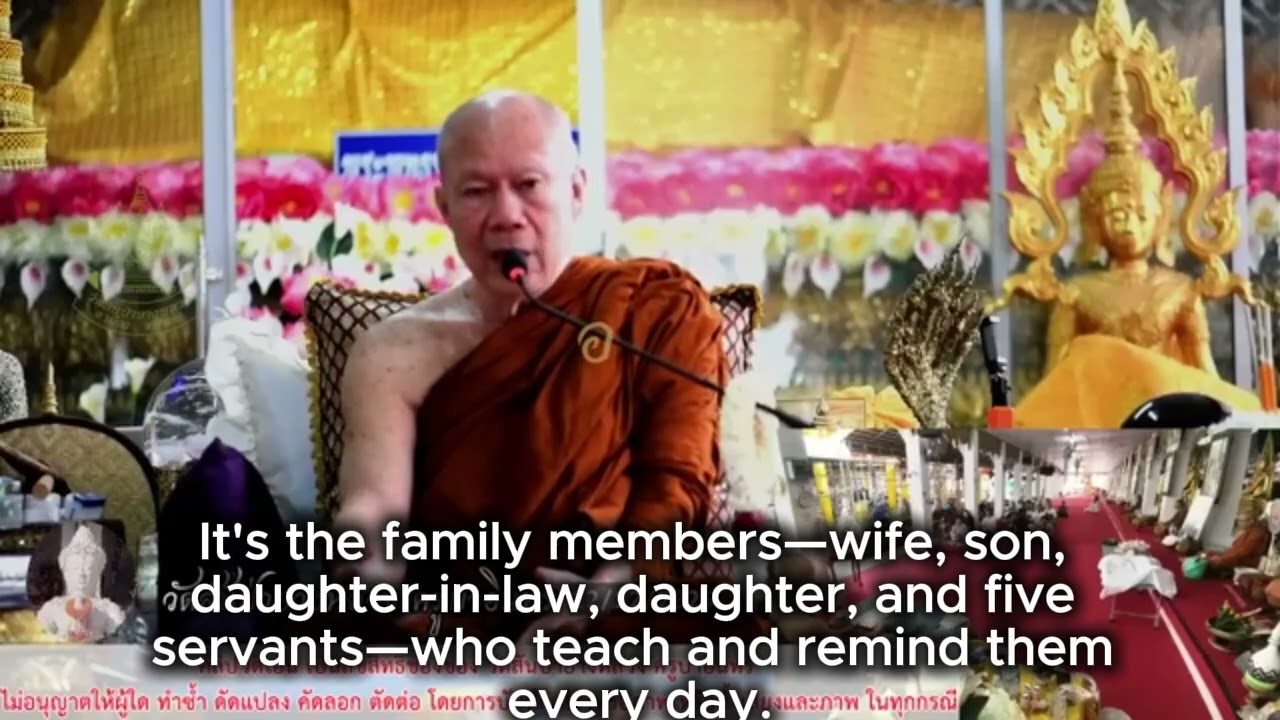 Ven. Kruba Inthorn Dhamma Talk on December 12 ,2025 (English Captions) . Wat San Pa Yang Luang,