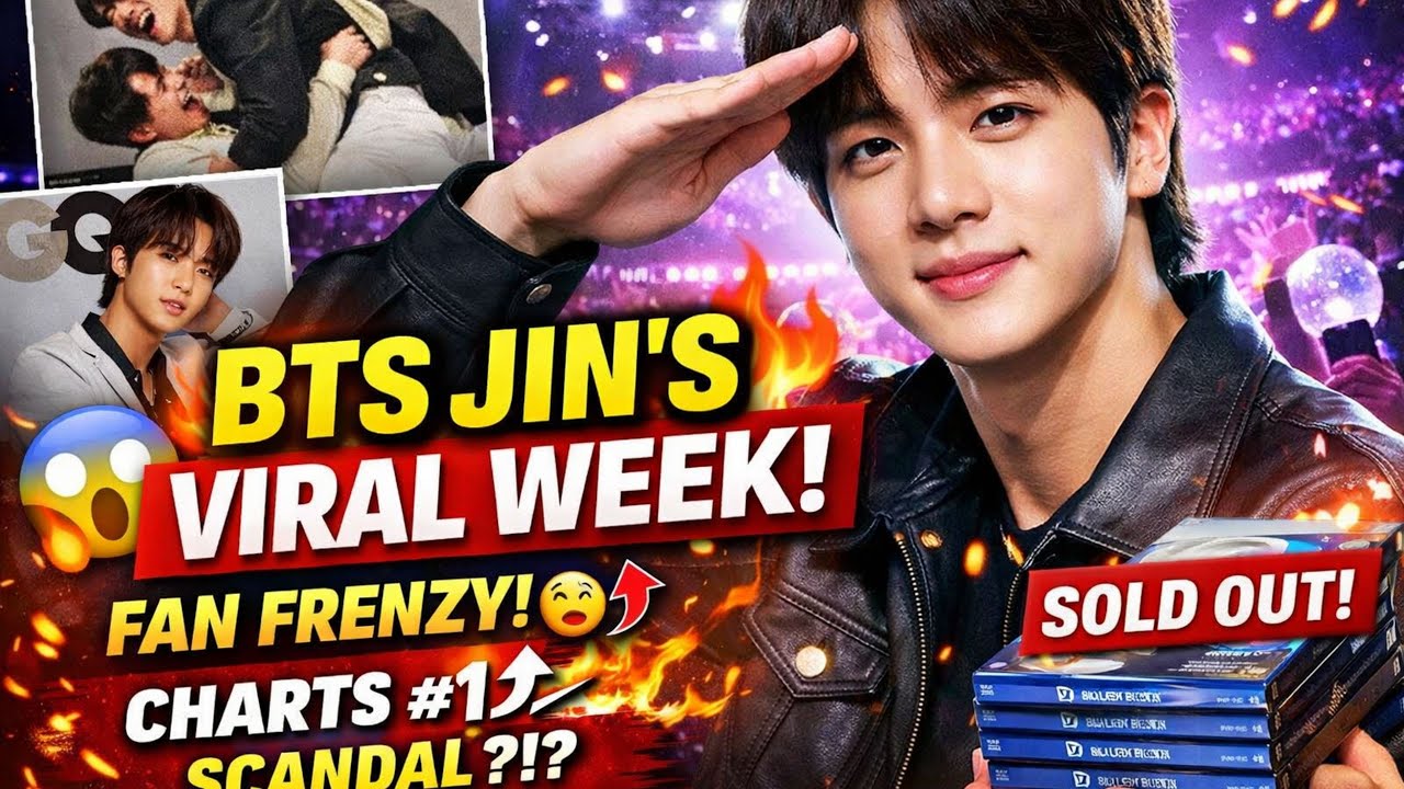 5 самых вирусных моментов BTS Jin на этой неделе — От шокирующих признаний до реакции фанатов!
