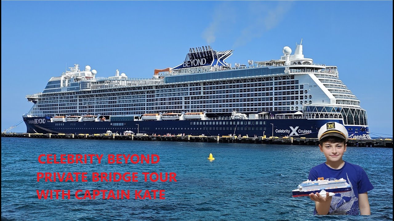 Celebrity Beyond Private Bridge Tour with Captain Kate Mccue and Bug Naked