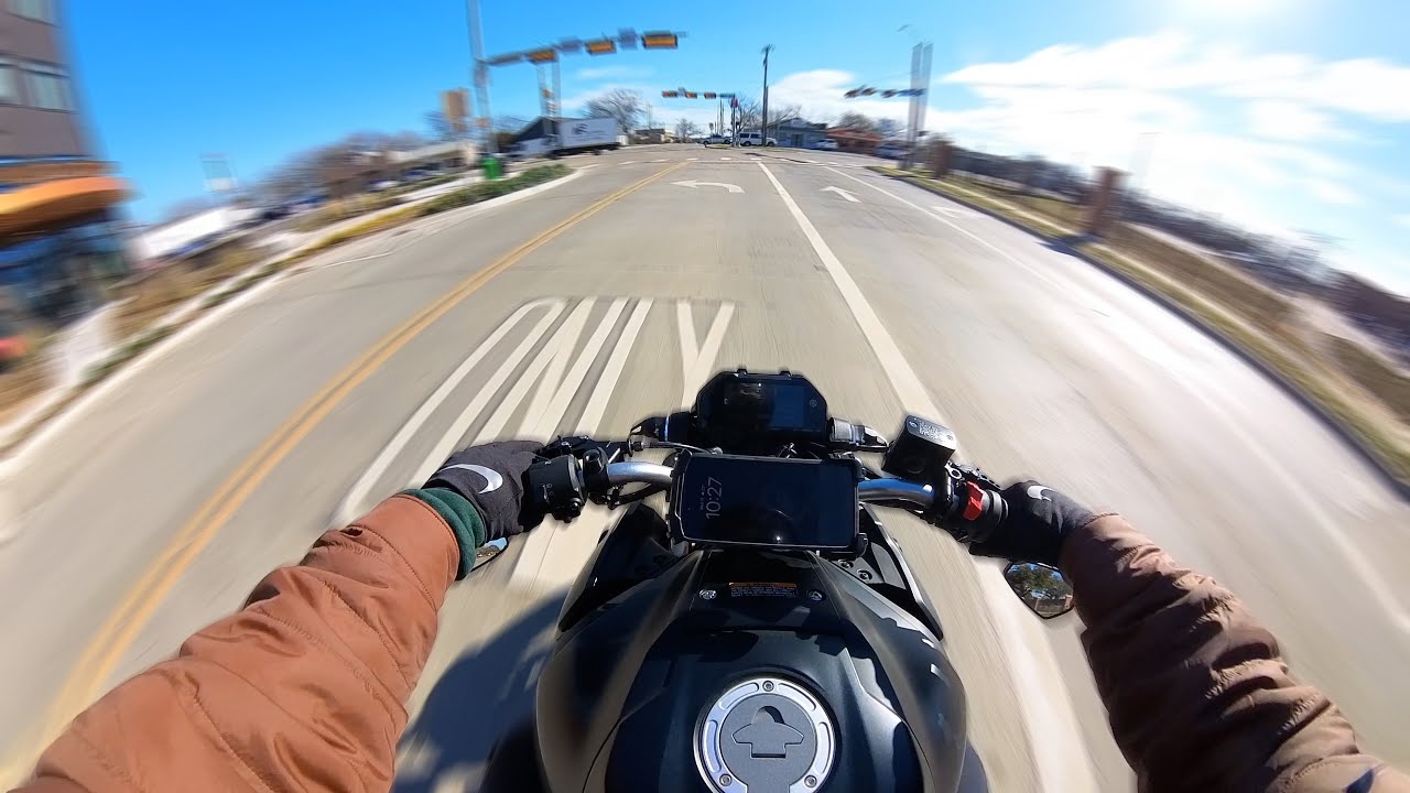MORNING CRUISE ON 2023 YAMAHA MT-03 MOTORCYCLE W/ AKRAPOVIC ASMR