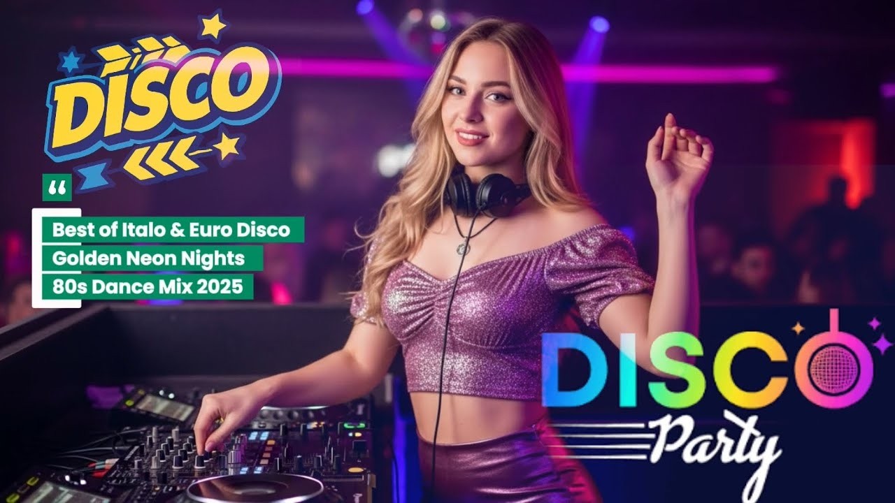 Midnight Euro Disco 2026 🌙 Romantic Italo Dance Under Neon City Lights