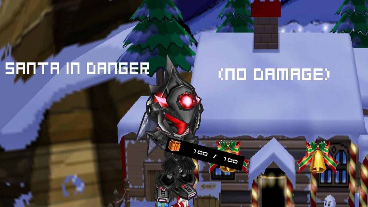 GetAmped X TH Server - Solo Santa in Danger (No Damage) [100/100 Gift Box]