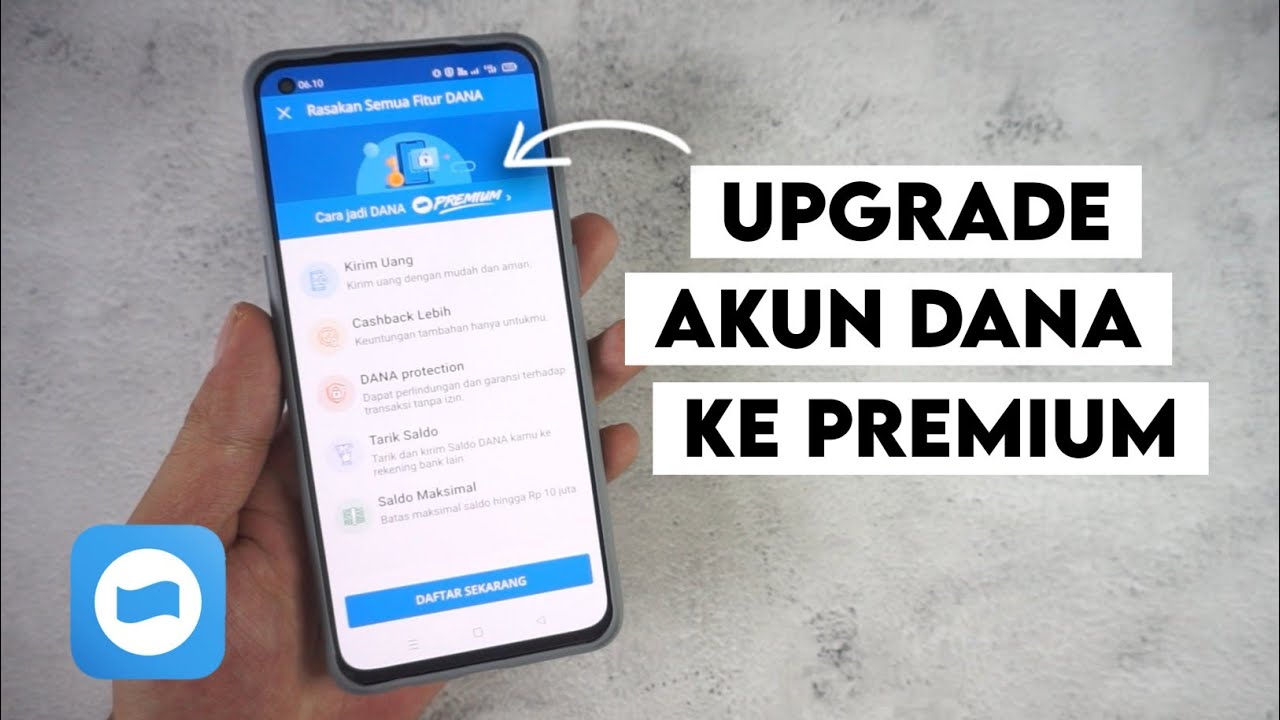 Cara Upgrade Akun DANA Ke Premium Terbaru 100% Berhasil