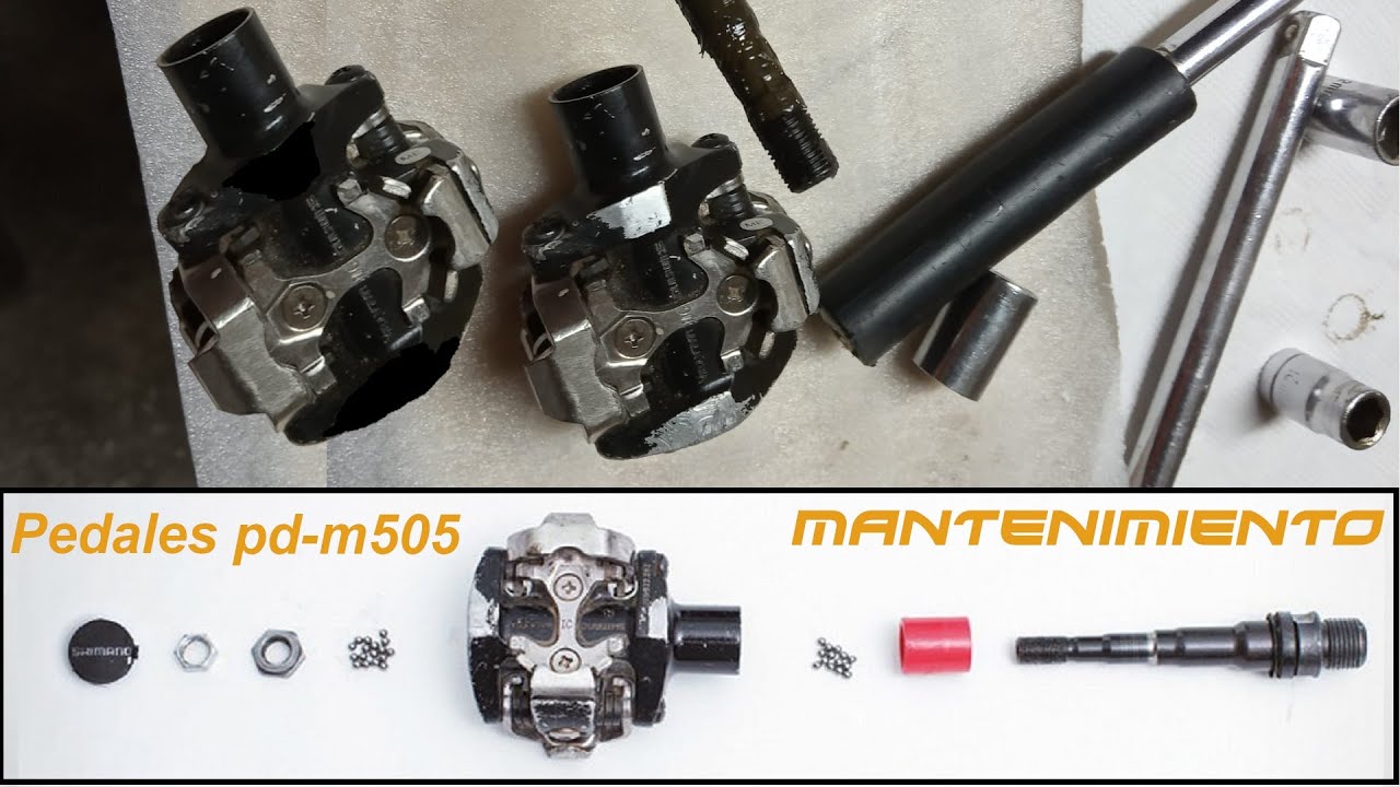Mantenimiento Pedales Shimano pd-m505