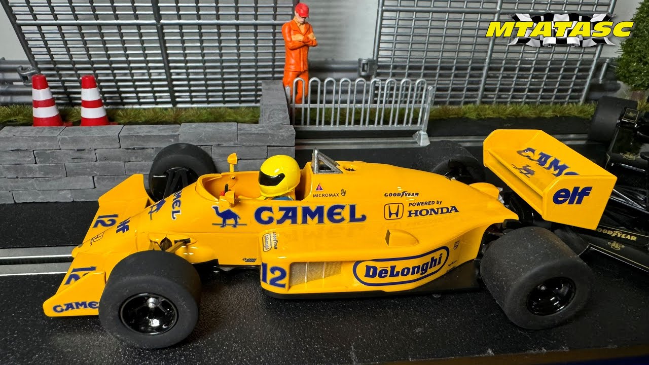 Scalextric Lotus 99T Monaco GP 1987 Ayrton Senna Slot Car