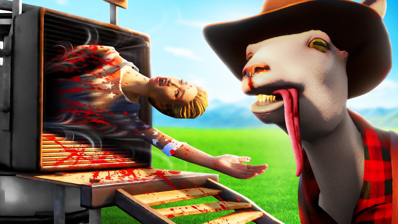 EP 12 เครื่องบดมนุษย์ !!! เเพะข่อยกลายเป็นชาวนา  - Goat Simulator 3