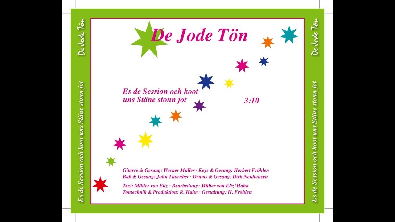 De Jode Tön; Mottolied 2015