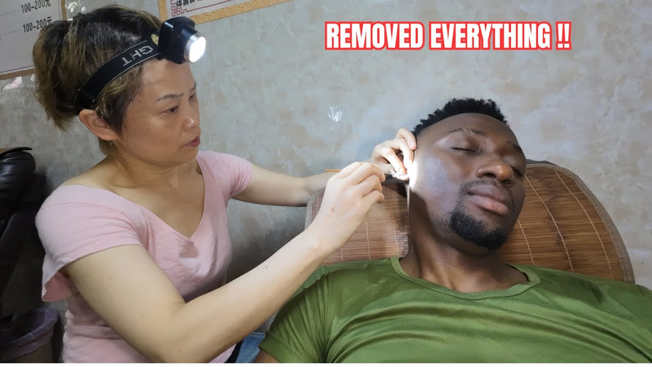 $2 Heavenly Chinese Ear Cleaning with Ancient Tools – Deep Relaxation ASMR 😴