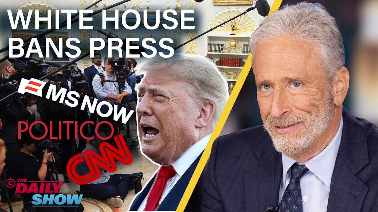 White House Bans Media Outlets & MAGA Embraces AI While Demonizing Immigrants | The Daily Show